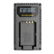 Nitecore USN2 Sony Camera Battery Charger for NP-BX1 Batteries, Black, 6952506492626