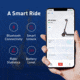 NIU KQi3 Max Electric Scooter, Space Grey, Medium, K3T331B3A11