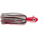 No Alibi Alien Jig Offshore Series, Glow Red/Black Skirt, 4 oz Red Head, NA-AJR4