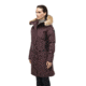 Nobis Alissa Midi Fitted Parka - Womens, Burgundy, Extra Small, ALISSA-CY BURGUNDY-XS