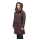 Nobis Alissa Midi Fitted Parka - Womens, Burgundy, Extra Small, ALISSA-CY BURGUNDY-XS