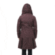 Nobis Alissa Midi Fitted Parka - Womens, Burgundy, Extra Small, ALISSA-CY BURGUNDY-XS