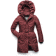 Nobis Astrid Parka - Womens, Crosshatch Red Rum, Extra Small, ASTRID-CH RED RUM-XS