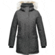 Nobis Carla Parka - Womens-Crosshatch Steel Grey-Large