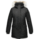 Nobis Carla Parka - Womens, Crosshatch Black, 2XS, CARLA-CH BLACK-XXS