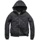 Nobis Elle Quilted Hooded Jacket - Womens -Black/Heathered Black-Medium