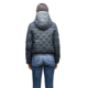 Nobis Elle Quilted Hooded Jacket - Womens -Foggy Blue/Heathered Navy-Large