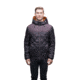 Nobis Elroy Quilted Hooded Jacket - Men's -Dark Brown/Heathered Burgundy-Large