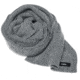 Nobis Flume Unisex Ribbed Knit Scarf, Gravel, One Size, FLUME-Gravel-OS