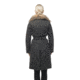 Nobis Grace A-Line Coat - Womens, H. Charcoal, Extra Small, GRACE-H.Charcoal-XS