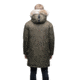 Nobis Johan Long Parka - Mens -Army Green-Large