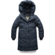 Nobis Little Astrid Long Coat - Kids, Crosshatch Navy, Large, LIL ASTRID-CH NAVY-L