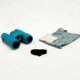 Nocs Provisions Field Issue 8x32mm Roof Prism Waterproof Binoculars, Rugged, Corsican Blue, NOC-FLD-BLU