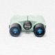 Nocs Provisions Standard Issue 10x25mm Roof Prism Waterproof Binoculars, Rugged, Icy Mint, NOC-STX-GN3