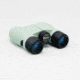 Nocs Provisions Standard Issue 10x25mm Roof Prism Waterproof Binoculars, Rugged, Icy Mint, NOC-STX-GN3