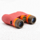 Nocs Provisions Standard Issue 10x25mm Roof Prism Waterproof Binoculars, Rugged, Manzanita Red, NOC-STX-RED