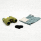 Nocs Provisions Standard Issue 10x25mm Roof Prism Waterproof Binoculars, Rugged, Olive Green, NOC-STX-GN2