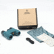Nocs Provisions Standard Issue 10x25mm Roof Prism Waterproof Binoculars, Rugged, Pacific Blue, NOC-STX-BLU