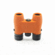 Nocs Provisions Standard Issue 10x25mm Roof Prism Waterproof Binoculars, Rugged, Sunset Orange, NOC-STX-ORG