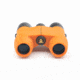 Nocs Provisions Standard Issue 10x25mm Roof Prism Waterproof Binoculars, Rugged, Sunset Orange, NOC-STX-ORG