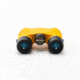 Nocs Provisions Standard Issue 8x25mm Roof Prism Waterproof Binoculars, Rugged, Marigold Yellow, NOC-STD-YEL