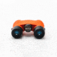 Nocs Provisions Standard Issue 8x25mm Roof Prism Waterproof Binoculars, Rugged, Poppy Orange, NOC-STD-ORG