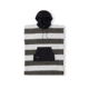 Nomadix Changing Poncho, Stripes Noll Black, Small/Medium, KCP-STRP-101