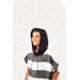 Nomadix Changing Poncho, Stripes Noll Black, Small/Medium, KCP-STRP-101