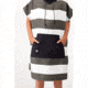 Nomadix Changing Poncho, Stripes Noll Black, Small/Medium, KCP-STRP-101