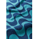 Nomadix Mini Towel, Copacabana Navy Teal, One Size, DA-COPA-102