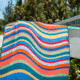 Nomadix Original Towel, Sidewinder Multi, 30in x 72.5in, NM-SIDE-102