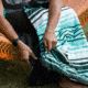 Nomadix Puffer Blanket, Baja Aqua, PB-BAJA-101