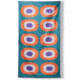 Nomadix Ultralight Towel, Kiki Teal, One Size, PKXL-KIKI-102