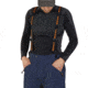Norfin Alpha Bibs - Mens, Navy Blue, 2XL, 646905-XXL