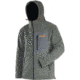 Norfin Fleece Jacket w/ Hood Onyx - Men's, Grey, Extra Large, 450004-XL
