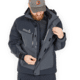 Norfin Rebel Pro Insulated Gray Rain Jacket - Men's, Gray, Large, 596003-L