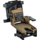 Norotos LoSto Helmet Mount, Push Button w/ Breakaway, PVS-15/18/21/31, Coyote Brown, One Size, 1960010CB-2b