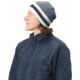 Norrona /29 Marl Knit Stripe Wool Beanie, Indigo Night/Snowdrop, One Size, 7042698463470