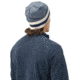 Norrona /29 Marl Knit Stripe Wool Beanie, Indigo Night/Snowdrop, One Size, 7042698463470