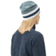 Norrona /29 Marl Knit Stripe Wool Beanie, North Atlantic, One Size, 7042698463494
