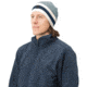 Norrona /29 Marl Knit Stripe Wool Beanie, North Atlantic, One Size, 7042698463494