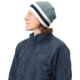 Norrona /29 Marl Knit Stripe Wool Beanie, North Atlantic, One Size, 7042698463494