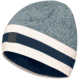 Norrona /29 Marl Knit Stripe Wool Beanie, North Atlantic, One Size, 7042698463494