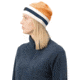 Norrona /29 Marl Knit Stripe Wool Beanie, Orange Popsicle, One Size, 7042698463487