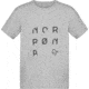 Norrona Cotton Slant Logo T-Shirt - Mens, Grey Melange, Extra Large, 3415-21-8870-XL