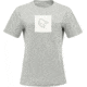 Norrona Cotton Square Viking T-Shirt - Womens, Drizzle Melange/Snowdrop, Extra Small, 3425-21-8011-XS