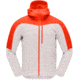 Norrona Falketind Aero60 Hood - Mens, Arednalin/Pure Cashmere, Medium, 1810-22-5662-M