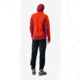 Norrona Falketind Alpha120 Zip Hood - Mens, Arednalin/Rhubarb, Small, 1815-20-5646-S