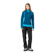 Norrona Falketind Alpha120 Zip Hood - Womens, Aquarius/Mykonos Blue, Small, 1873-20-2380-S