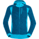 Norrona Falketind Alpha120 Zip Hood - Womens, Aquarius/Mykonos Blue, Small, 1873-20-2380-S